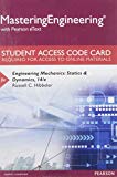 Book MasteringEngineering with Pearson eText -- Standalone Access Card -- for Engineering Mechanics: Statics & Dynamics free