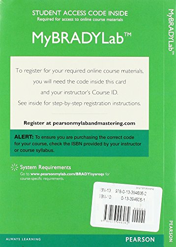 Book MyBradyLab with Pearson eText 2.0 -- Access Card -- for Emergency Care free
