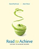 Book Read To Achieve Gateway To Academic Reading Reading -- [library Binding] Rothman, David And Warsi, Jilani free