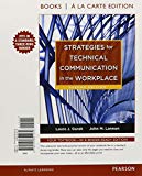 Book Strategies for Technical Communication in the Work place, Books a la Carte Plus MyWritingLab with Pearson eText -- Access Card Package (2nd Edition) free