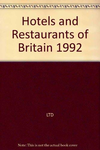 Book Hotels And Restaurants Of Britain 1992 free