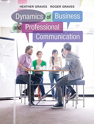 Book Dynamics of Business and Professional Communication free
