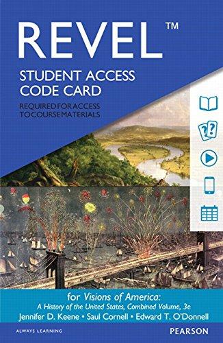 Book Revel for Visions of America: A History of the United States, Combined Volume -- Access Card free