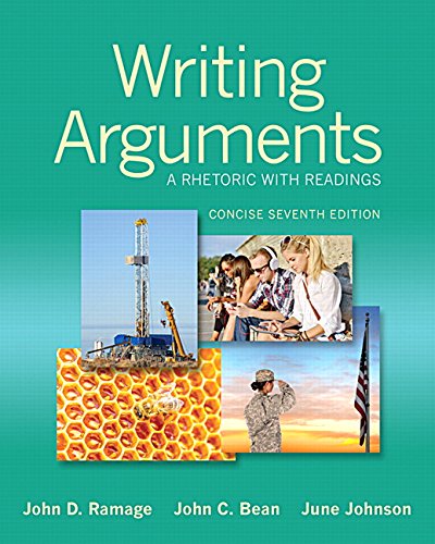 Book Writing Arguments: A Rhetoric with Readings, Concise Edition Plus MyWritingLab with eText -- Access Card Package (7th Edition) free