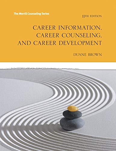 Book Career Information, Career Counseling and Career Development (2-downloads) (The Merrill Counseling) free