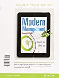 Book Modern Management: Concepts and Skills, Student Value Edition Plus MyLab Management with Pearson eText -- Access Card Package (14th Edition) free