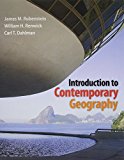 Book Introduction to Contemporary Geography, Modified Mastering Geography with Pearson eText and ValuePack Access Card free