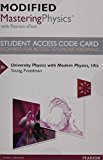 Book Modified Mastering Physics with Pearson eText -- Standalone Access Card -- for University Physics with Modern Physics (14th Edition) free