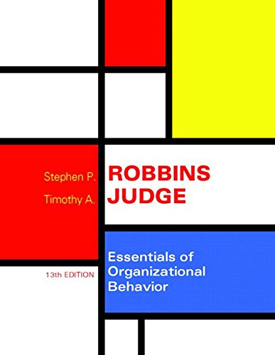 Book Essentials of Organizational Behavior (2-downloads) free