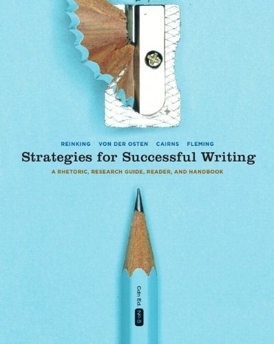 Book Strategies for Successful Writing : A Rhetoric, Re free
