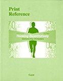 Book Thinking Quantitatively: Communicating with Numbers (Print Reference) free