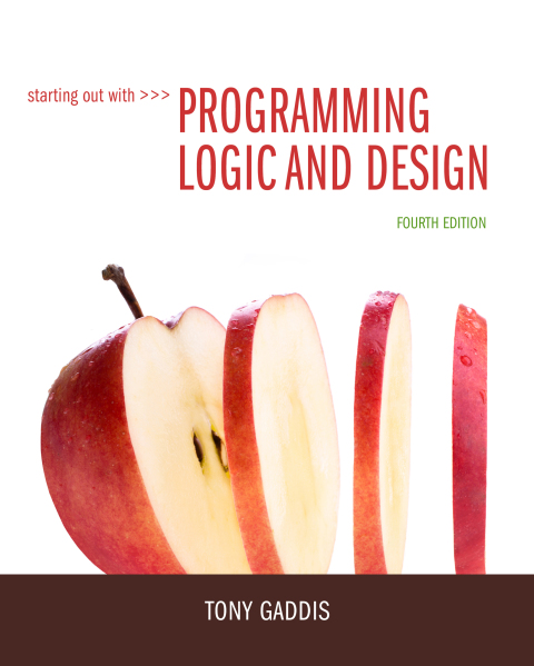 Book Starting Out with Programming Logic and Design free