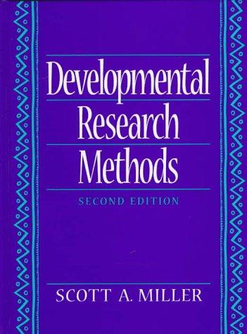 Book Developmental Research Methods (2nd Edition) free