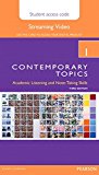 Book Contemporary Topics 1 Streaming Video Access Code Card free
