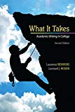 Book What it Takes: Academic Writing in College Plus MyLab Writing without Pearson eText -- Access Card Package (2nd Edition) free