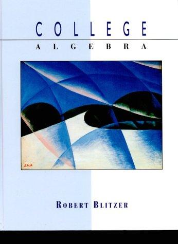 Book College Algebra free