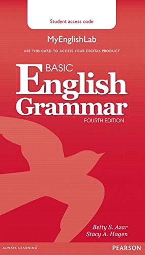 Book Basic English Grammar, MyLab English free