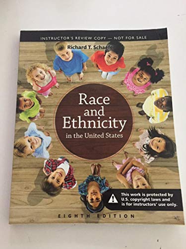 Book Race and Ethnicity in the United States 8th edition INSTRUCTOR"S REVIEW COPY free