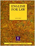 Book English for Law (Professional English) free
