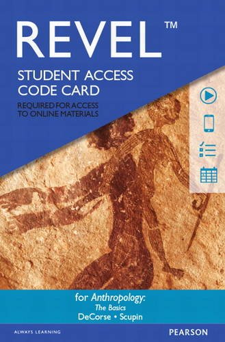 Book Revel for Anthropology: The Basics, Anthropology -- Access Card free