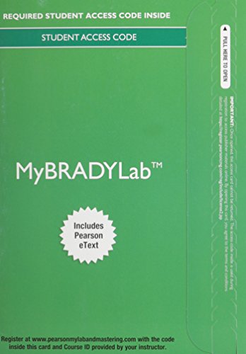 Book MyLab BRADY with Pearson eText -- Access Card -- for Advanced EMT: A Clinical Reasoning Approach (My Brady Lab) free