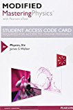 Book Modified Mastering Physics with Pearson eText -- Standalone Access Card -- for Physics free