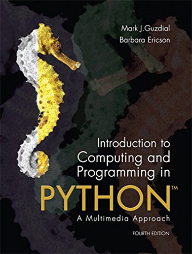 Book Introduction to Computing and Programming in Python (2-downloads) free