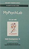 Book New Mypsychlab Without Pearson Etext -- Standalone Access Card -- For Child Development (7th Edition) free