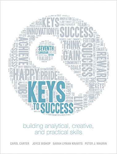 Book Keys to Success: Building Analytical, Creative, and Practical Skills, Seventh Canadian Edition Plus MyStudentSuccessLab free
