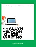 Book Allyn & Bacon Guide to Writing, Concise Edition, The,  Plus MyWritingLab -- Access Card Package (7th Edition) free