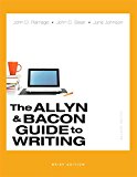 Book Allyn & Bacon Guide to Writing, Brief Edition, The, Plus MyLab Writing -- Access Card Packge (7th Edition) free