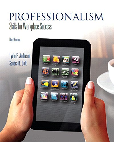 Book Professionalism: Skills for Workplace Success Plus NEW MyLab Student Success Update -- Access Card Package (3rd Edition) free