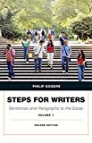Book Steps for Writers: Sentence and Paragraph to the Essay, Volume 1 (2nd Edition) free