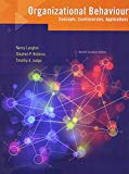 Book Organizational Behaviour: Concepts, Controversies, Applications, Seventh Canadian Edition, Loose Leaf Version (7th Edition) free