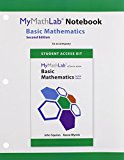 Book MyLab Math Notebook (looseleaf) for Squires/Wyrick Basic Mathematics free