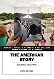 Book The American Story, Vol.2 (5th Edition) free