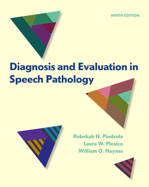 Book Diagnosis and Evaluation in Speech Pathology free