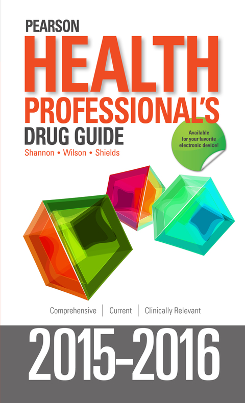 Book Pearson Health Professional's Drug Guide 2015-2016 free