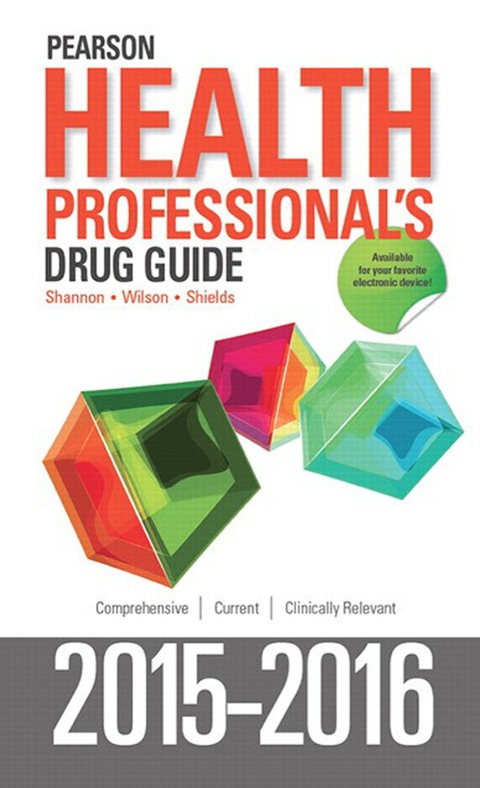 Book Pearson Health Professional's Drug Guide 2015-2016 free