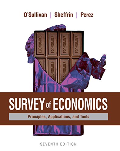 Book Survey of Economics: Principles, Applications and Tools (2-downloads) free
