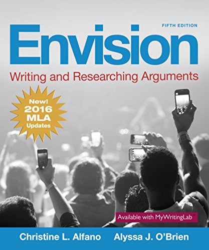 Book Envision: Writing and Researching Arguments (2-downloads) free