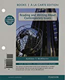 Book Reading and Writing About Contemporary Issues, Books a la Carte Plus MySkillsLab with eText -- Access Card Package free