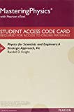 Book MasteringPhysics with Pearson eText -- ValuePack Access Card -- for Physics for Scientists and Engineers: A Strategic Approach free