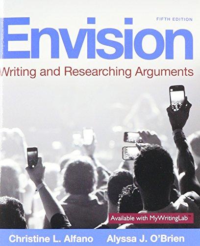 Book Envision: Writing and Researching Arguments (5th Edition) free