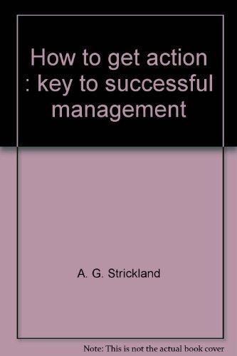 Book How to get action: Key to successful management free