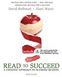 Book Read to Succeed: A Thematic Approach to Academic Reading, Books a la Carte Edition free
