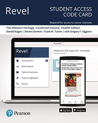 Book Revel for The Western Heritage, Combined Volume -- Access Card free