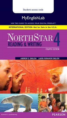 Book NorthStar Reading and Writing 4 MyEnglishLab, International Edition (4th Edition) free