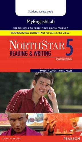 Book NorthStar Reading and Writing 5 MyLab English, International Edition (4th Edition) free