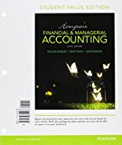 Book Horngren's Financial & Managerial Accounting, Student Value Edition Plus MyLab Accounting with Pearson eText -- Access Card Package (5th Edition) free